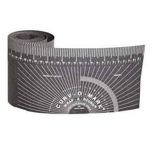 CURV-O-MARK 164B CONTOUR BLACK WRAP-A-ROUND 3"- 6"